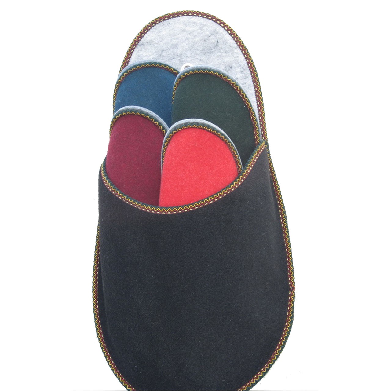 Gästepantoffelset-schwarz Gästepantoffelset-schwarz
