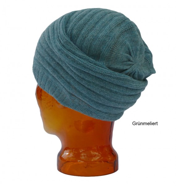 Alpakamütze eisblau