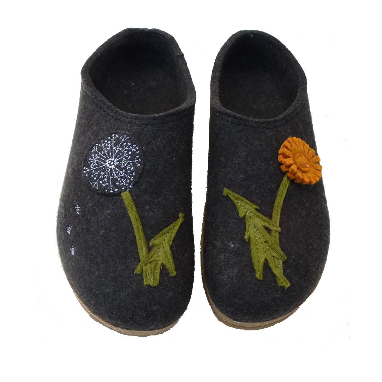 Haflinger-Filzclog-Pusteblume Haflinger-Filzclog-Pusteblume