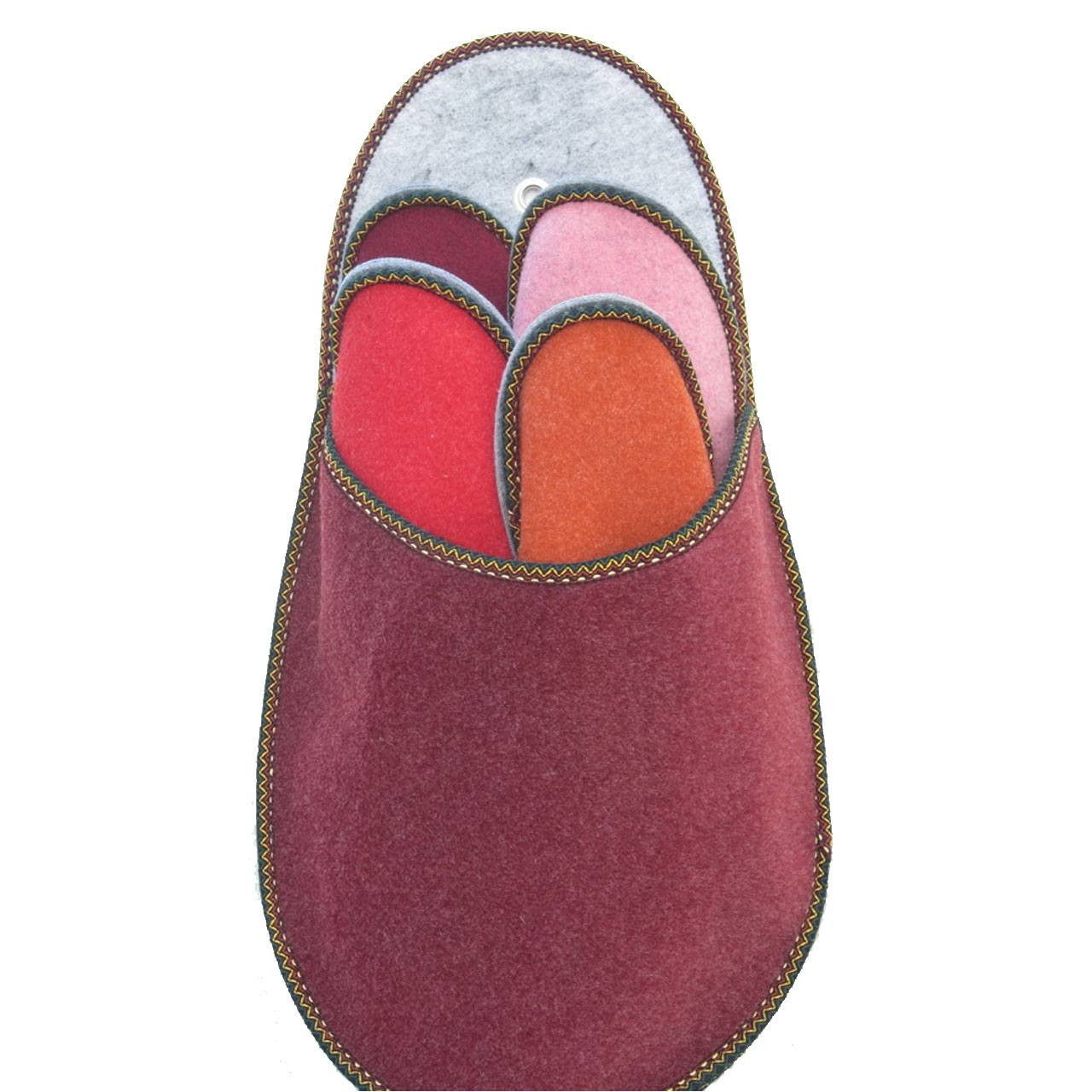 Gästepantoffelset-weinrot Gästepantoffelset-weinrot