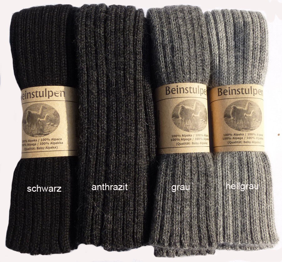 Beinstulpen Baby-Alpaka Beinstulpen Baby-Alpaka